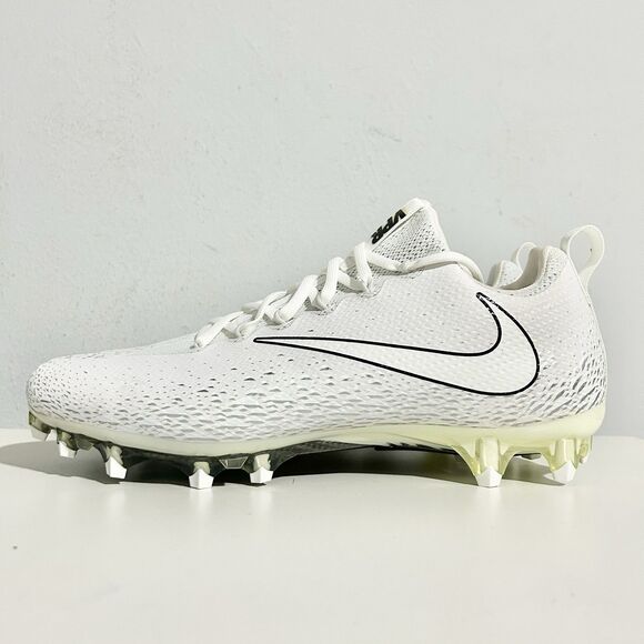 Nike Vapor Untouchable Pro “White Silver” Men’s Size 10.5 Football Cleats - Picture 4 of 8